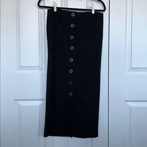 Dynamite pencil midi skirt